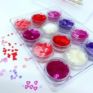 Coffret coeur satiné