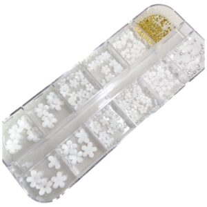 Fleurs blanche et caviar