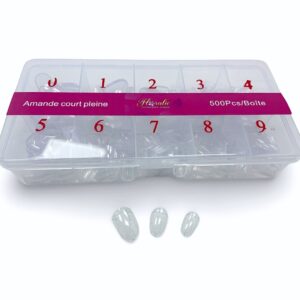 Capsule rigide amande court pleine