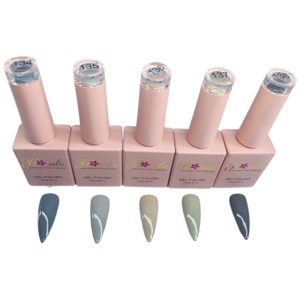 Collection vernis gel #134 à #138
