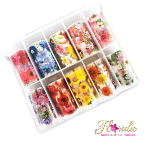 Coffret foil Fleurs (2)