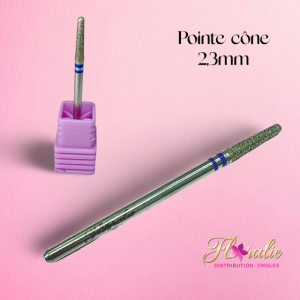 Pointe cône 2.3mm (Embout diamant) 12