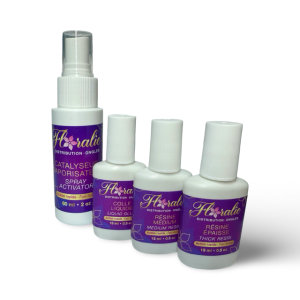 Kit résine action rapide et catalyseur vapo