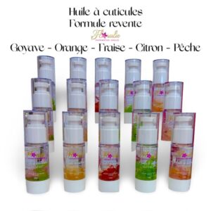 Huile à cuticules Floralie (Format revente) Collection fruité