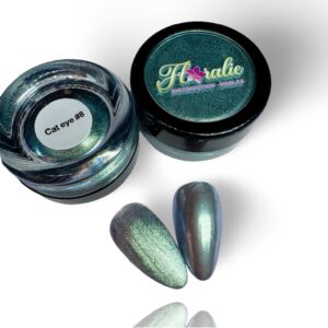 Poudre Chrome Cat Eye #8 – Effet Magnétique & Chromé