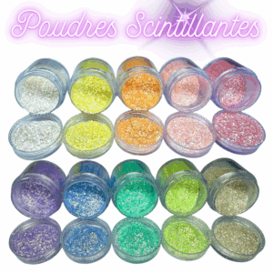 Poudres Scintillantes – Collection Floralie