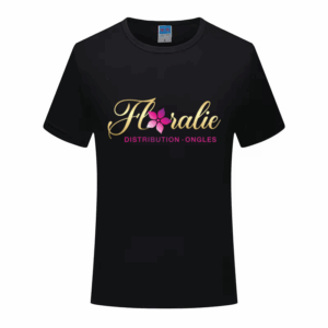 T-shirt officiel Floralie (noir)
