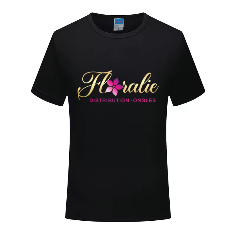 T-shirt officiel Floralie (noir)