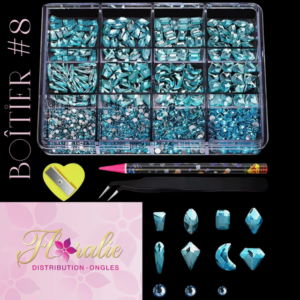 Boitier bijoux #8 (Bleu)