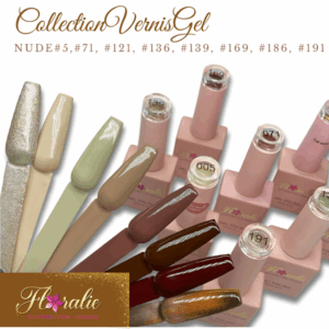 Collection Vernis Gel – Nudes & Bruns Doux
