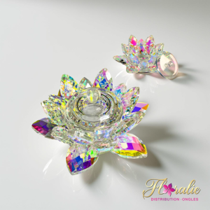 Pot en cristal fleur de lotus – multifonction