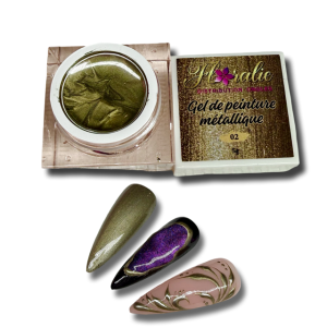 Gel de peinture métallique  #2 or